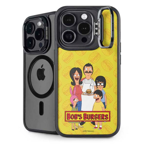 Bobs Burgers Family Portrait iPhone 15 Pro Kickstand Case